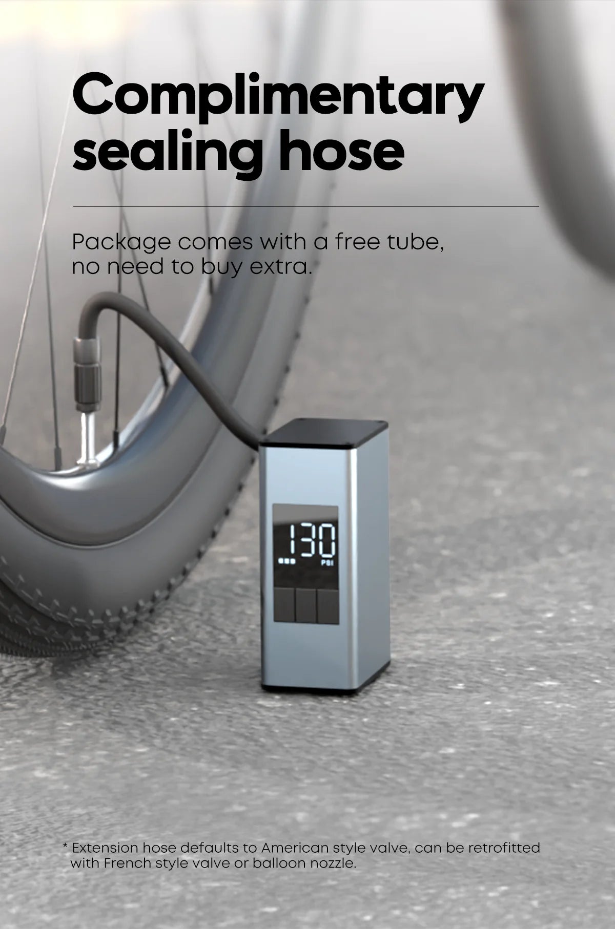 150 PSl Bike Air Electric Pump CYCLAMI A3 MAX Real-time Data Display Portable Pocket Auto MINI Tire Inflator For Bicycle Car