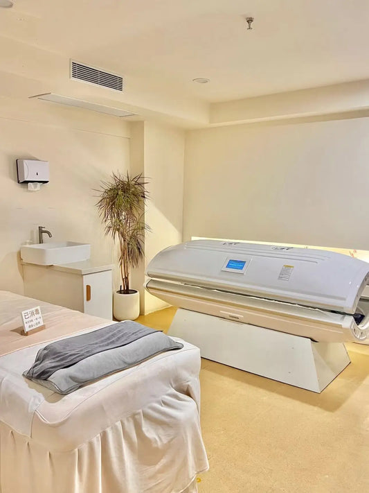 Red Light Therapy Bed Beauty Skin Whitening Therapy Collagen Spa Bed Commercial Sauna Chamber Full Body SLyric Skin Rejuvenation