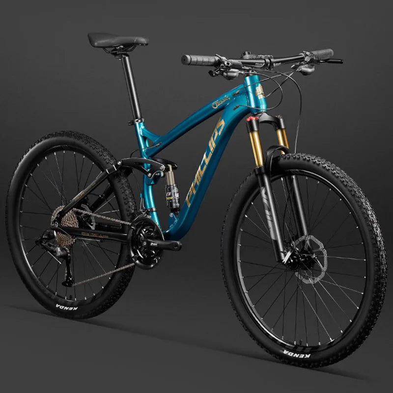 24/26/27.5 inch Mountain Bike Downhill Mountain Bicycle 27/30/33 Speed Soft Tail Full Shock Absorption Bicycle