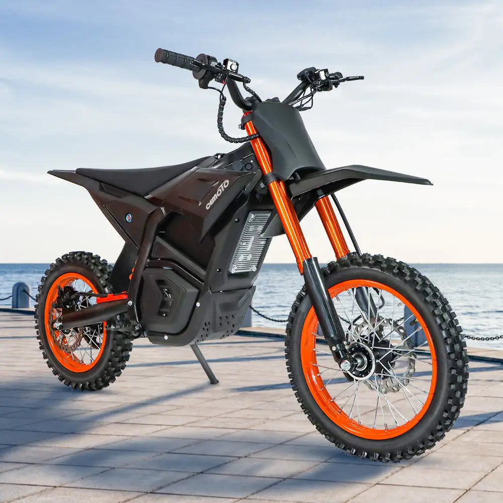 Electric Dirt Bike 3000W  14 mountion ebike Hydraulic Brakes Off-Road Ebike  48V Battery for Age 13+