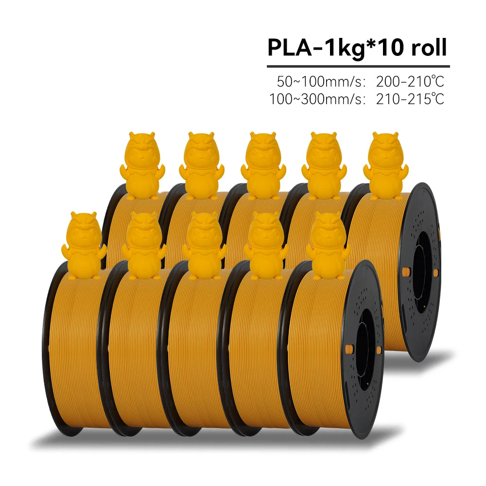 KINGROON 5/10KG PLA Filament 1.75mm Eco-Friendly Good Toughness Printing Filaments For FDM 3D Printers Material Free Shipping