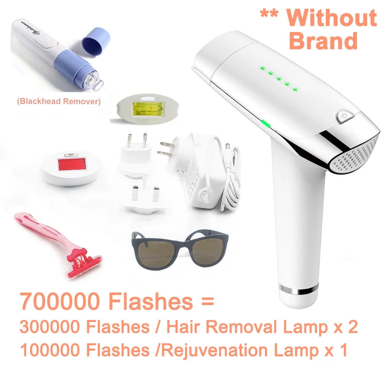 Lescolton IPL hair removal machine Trimmer Electric depilador a laser