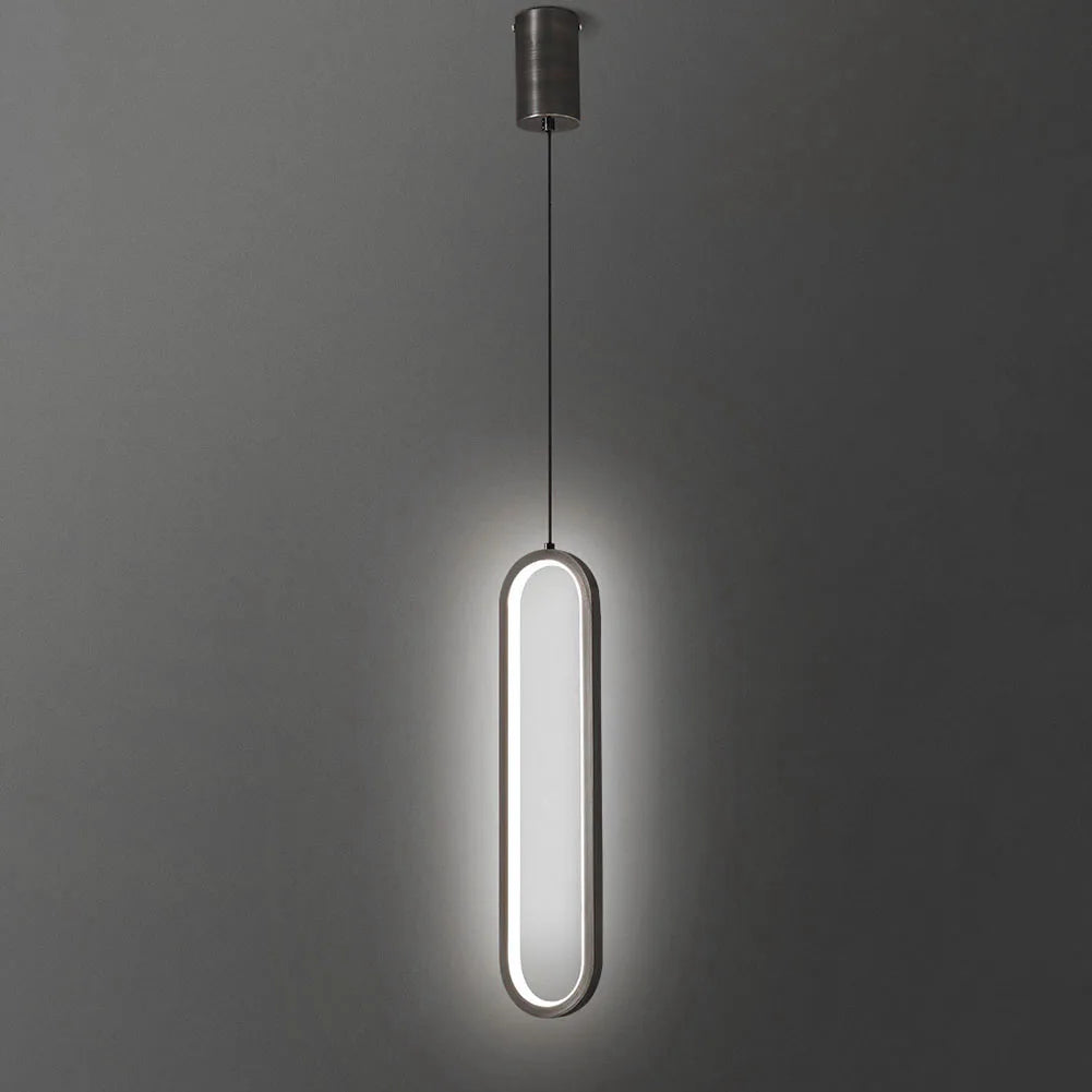 Nordic Led Pendant Light Modern Geometry Line Strip Hanging Light Restaurant Dining Lighting Fixtures Bedroom Bedside Decor Lamp
