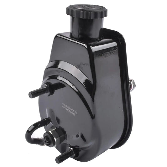 AP03 For Chevy Ford GM Chrysler PS Power Steering Pump Keyway Style Black