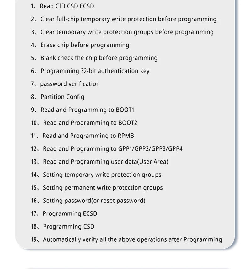 XGecu NEW T48 (TL866-3G) Programmer Support 34000+ ICs for SPI/Nor/NAND Flash/EMMC BGA/TSOP/SOP/PLCC + 14 parts