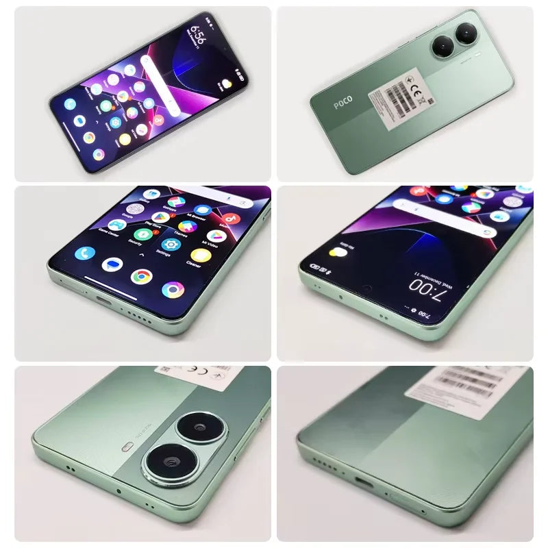 POCO X7 Pro 5G Global Version Mobile Phone 6000mAh 90W HyperCharge 1.5K 120Hz Display IP68 50MP Camera Dimensity 8400-Ultra NFC