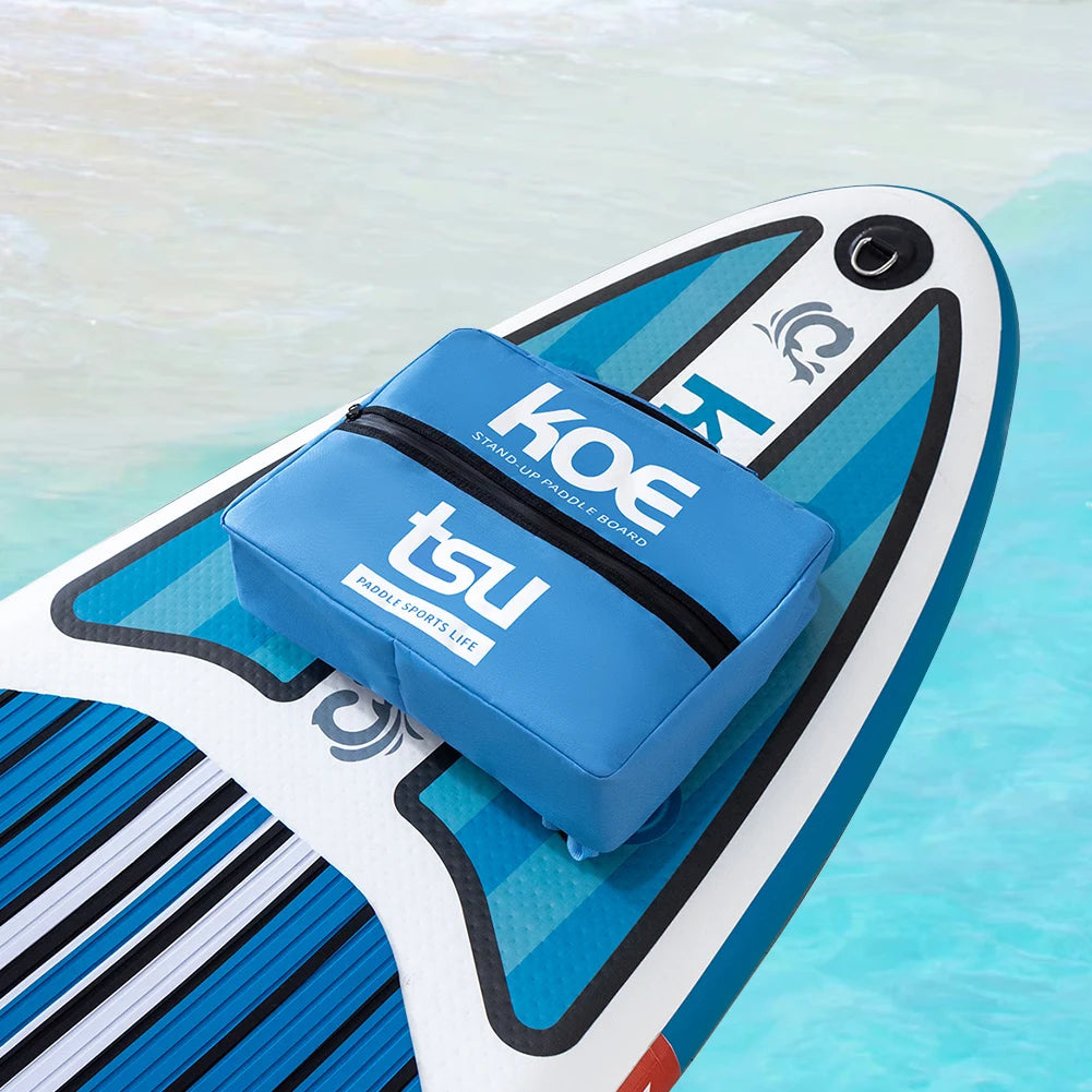 Paddle Board Storage Bag Waterproof Stand Up Paddle Board Deck Bag Sealed Food Clothes Storage Bag for Kayak Surfing Accessories