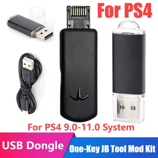 New One-Key JB Tool Mod Set USB Dongle JB USB Adapter with Type-C Cable for PS4/PS4 Pro/PS4 Slim 9.0-11.0 System Game Accessorie