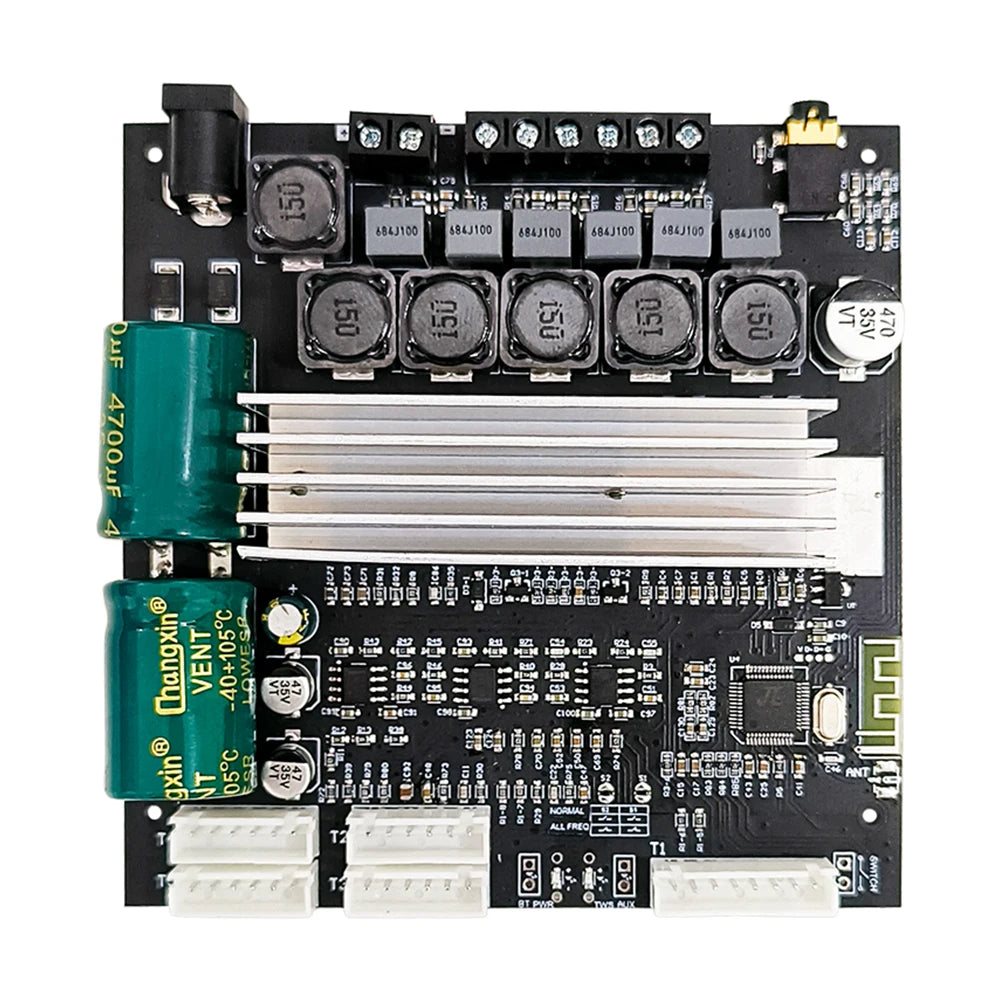 HIFI ZK-TB22/ZK-TB21F TPA3116 50w+50w+100wBluetooth 5.1 Audio Bass Power Amplifier Board Stereo Tweeter Subwoofer With Phone APP