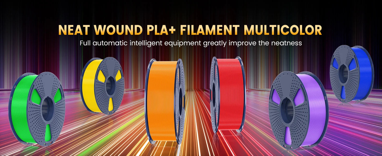 SUNLU 5KG 3D Filament PLA+/PLA+2.0/AntiString PLA /PLA Meta/High Speed PLA Filamnet 1.75mm 1KG Filament for 3D Printer& 3D Pen
