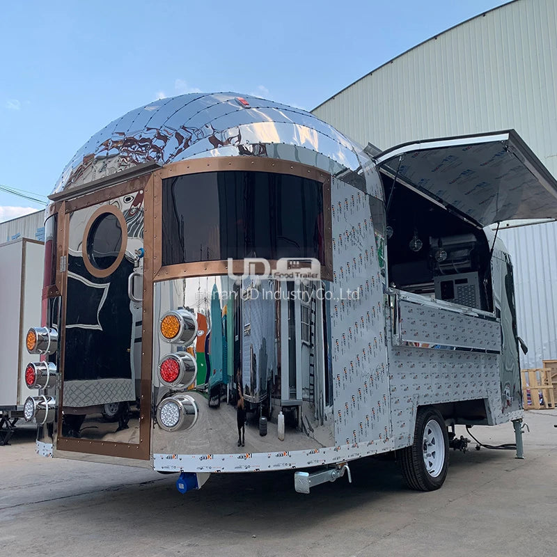Urdream Custom Concession Catering Mobile Bar BBQ Food Trailer Fully Equipped Ice Cream Coffee Fast Food Truck Sale