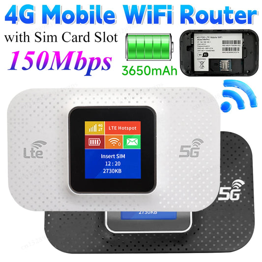 H807Pro Pocket WIFI Router Wireless 4G WIFI Router Mobile with Sim Card Unlock Modem 150Mbps WiFi Hotspot Mobile Router