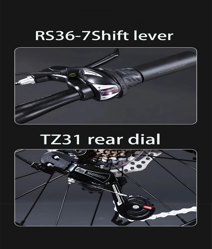 Magnesium Alloy Mountain Bike for Kids, 20 ", 22", for Big Kids, Boys and Girls