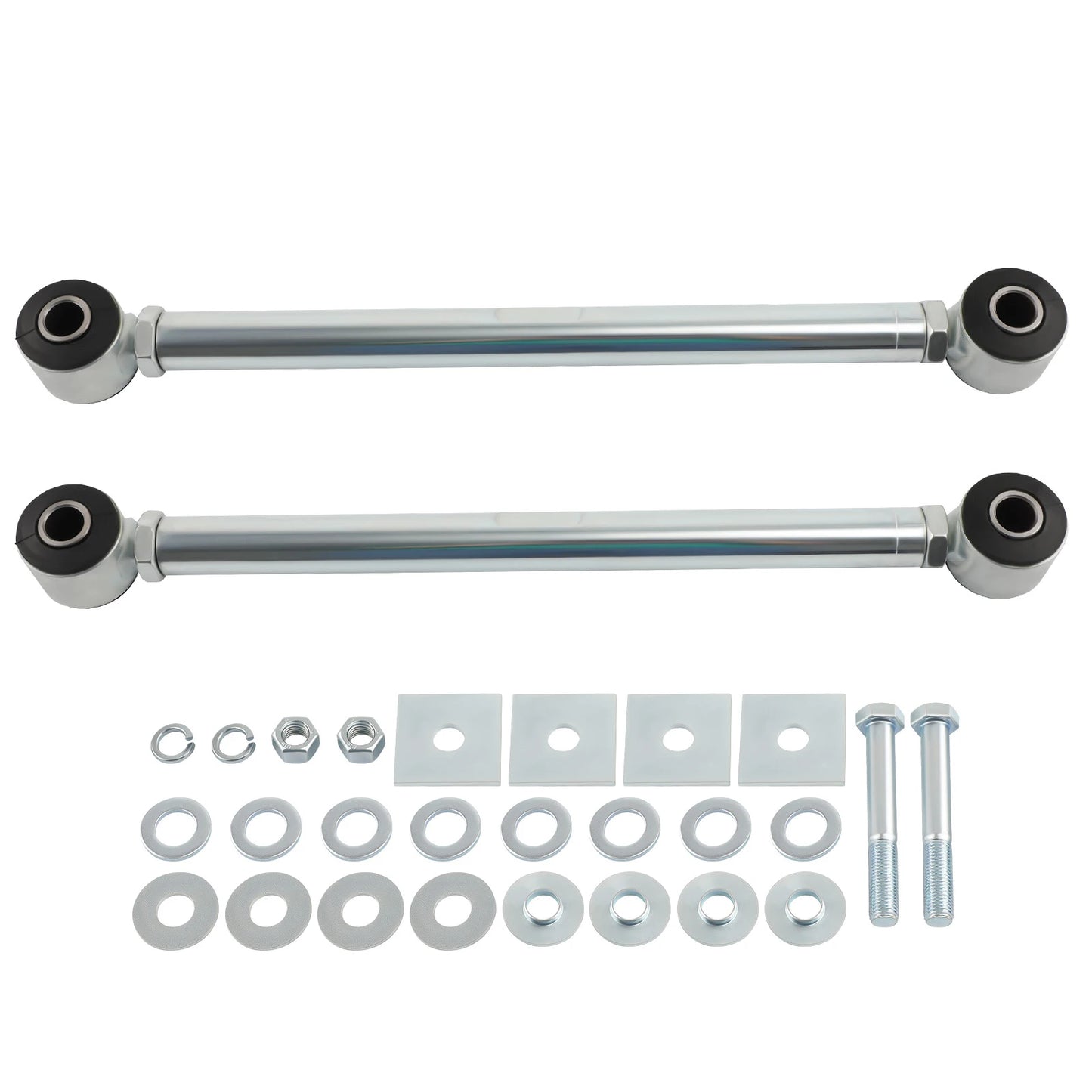 Suspension LH RH Adjustable Rear Panhard Strut Rods for Chevrolet Corvette 1963-1979 Steel Made