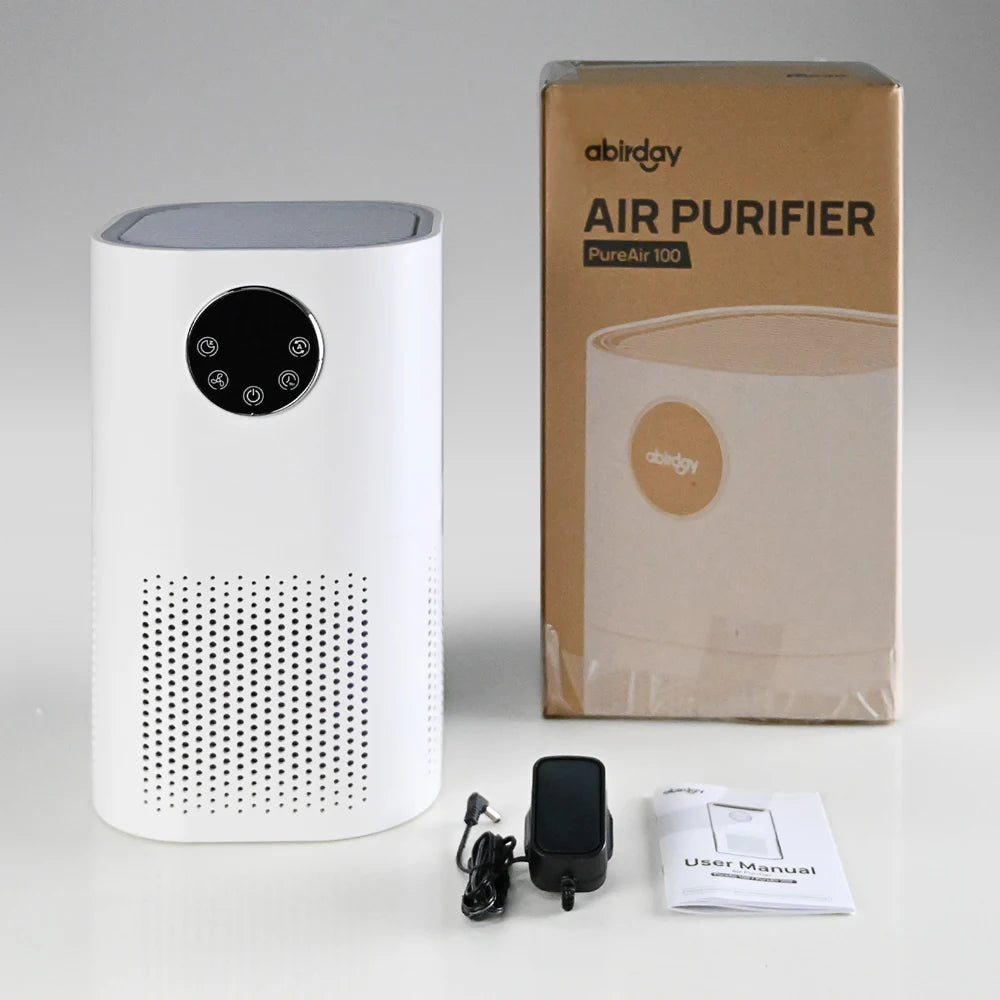 Air Purifier with Humidifier Combo for Home Allergies and Pets Hair, Smokers in Bedroom, H13 True HEPA Filter，2-in-1