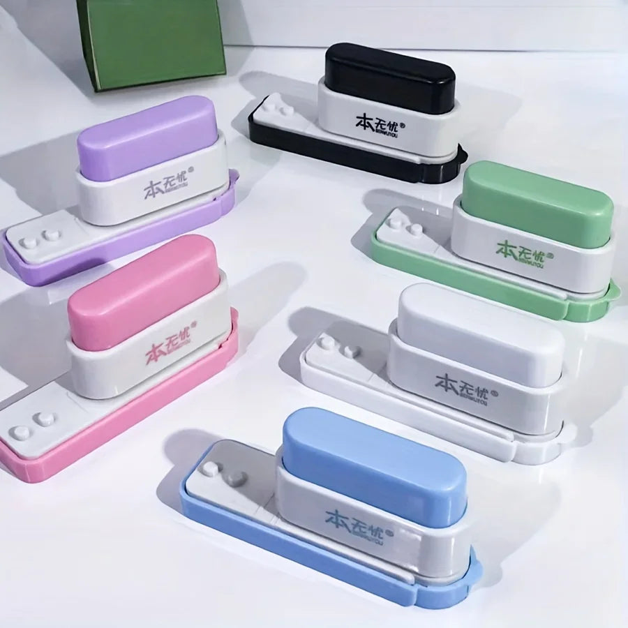 1PC 5-Hole Binder Puncher, Office Paper Punch Tool for DIY Notebook & File Binding