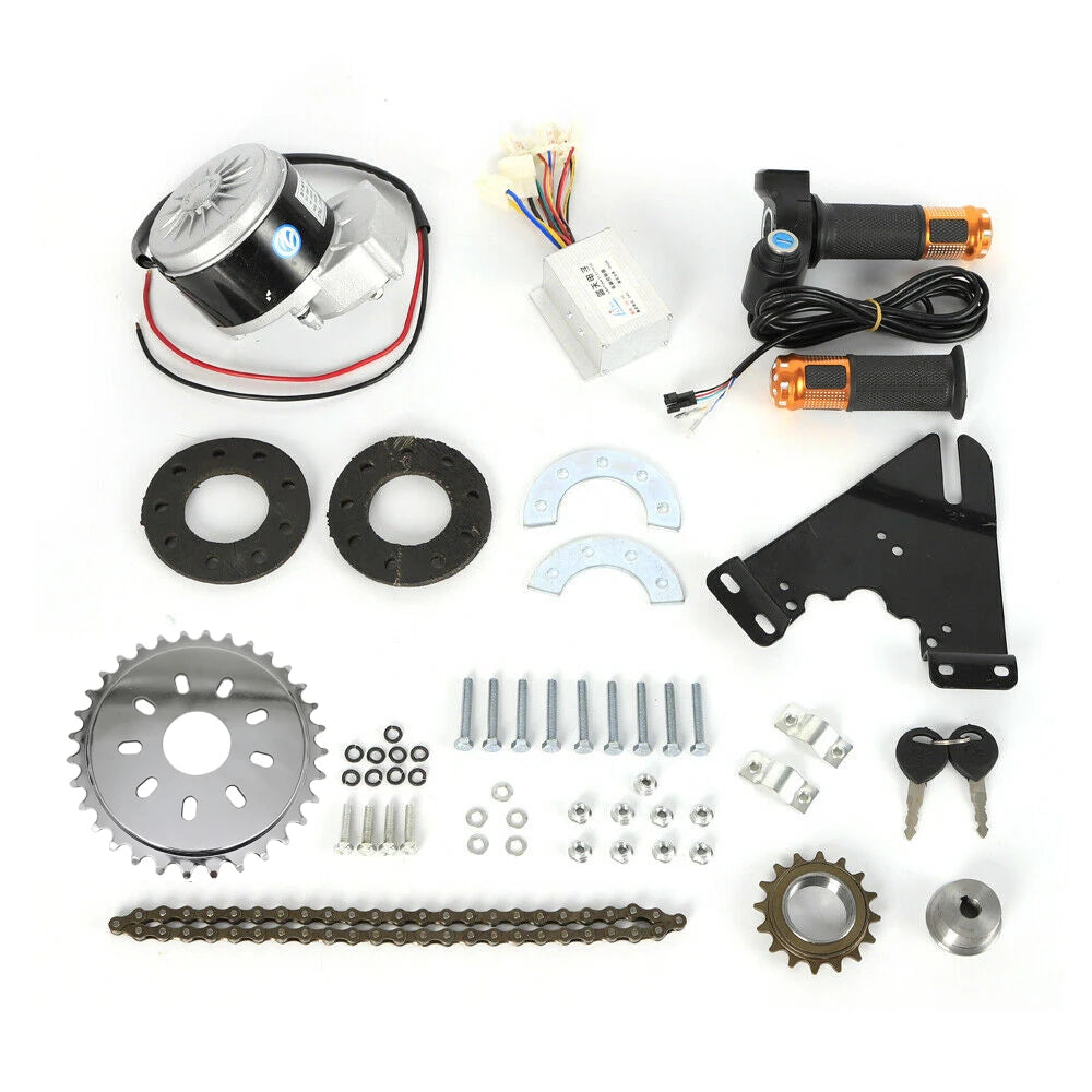 36V 350W Bike Conversion Kit Left Side Drive Motor Hub Diameter Less Than 36mm -Twist