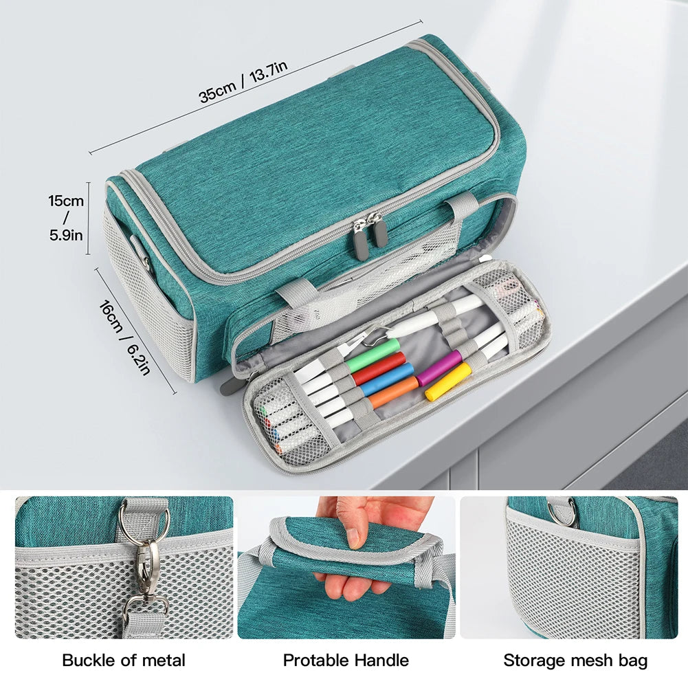Carrying Case Anti-scratch Travel Protective Case with Multi Pockets Storage Organizer for Cricut Joy Xtra Smart Cutting Machine