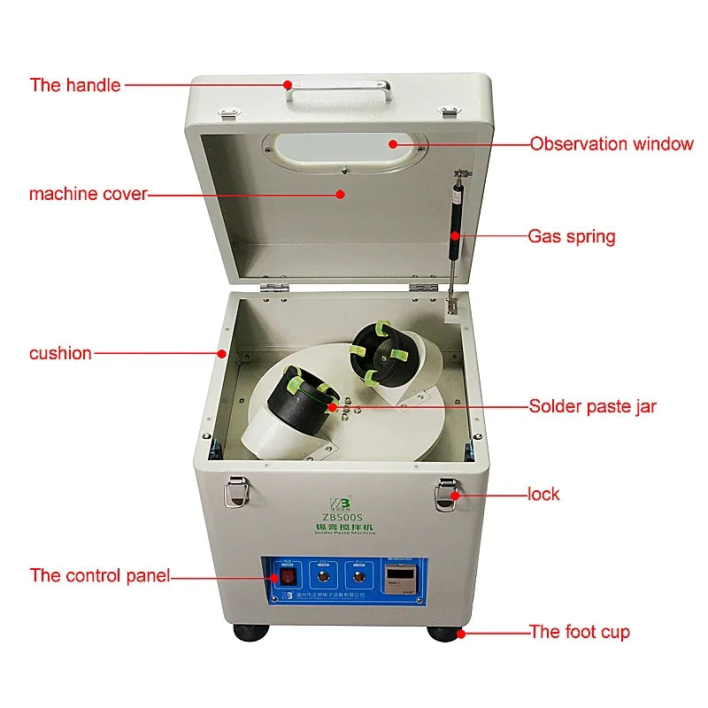 D600Plus 6 Heads 68 Bits Desktop Full Automatic SMT Pick Place Machine Chip Mounter Solder Station