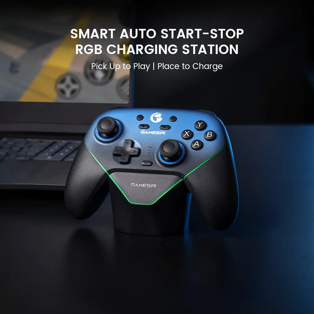 Original GameSir Super Nova Wireless Switch Controller with Charging Station, Hall Effect Joystick for PC Switch Android Phone
