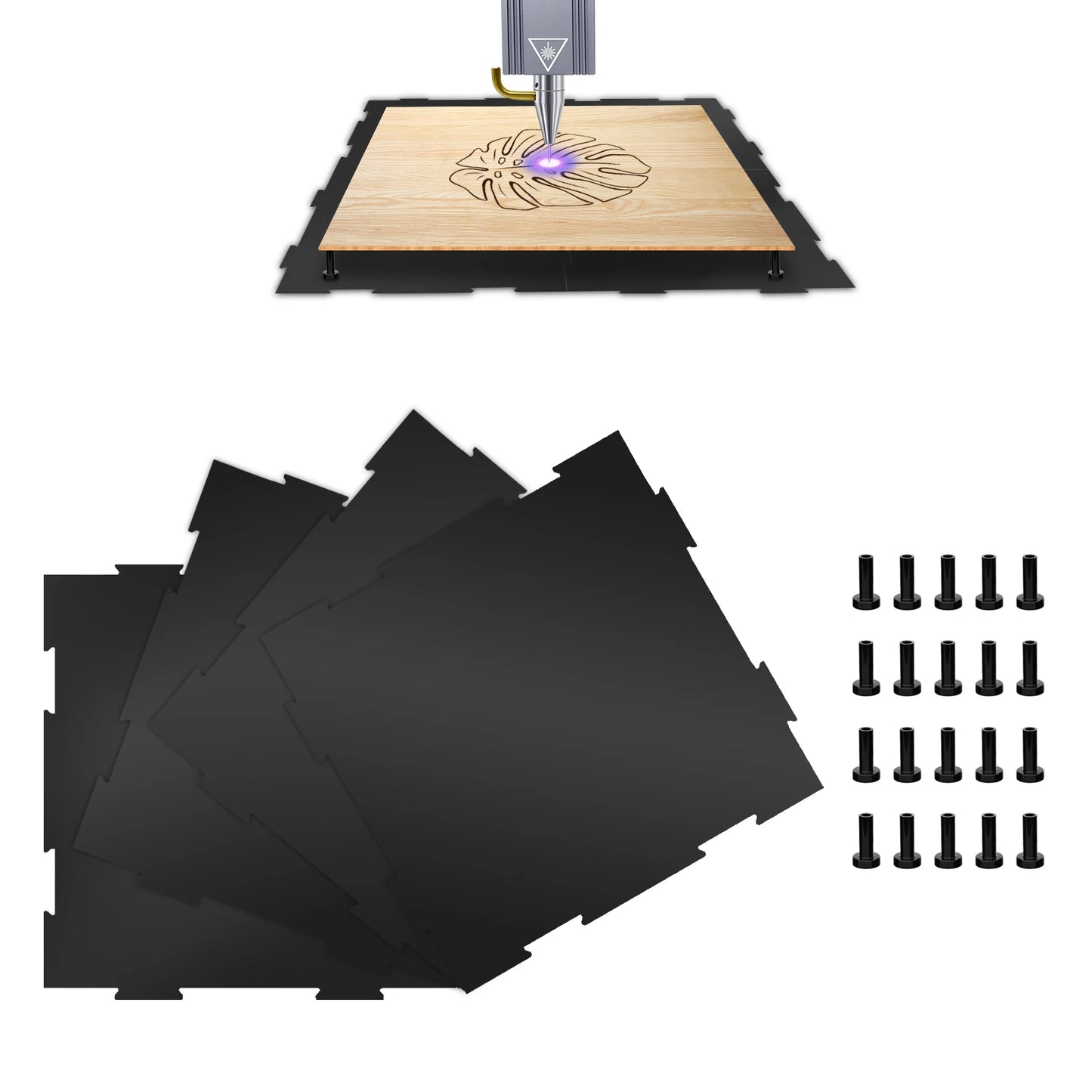 LASER TREE Laser Honeycomb Working Table Size 400*400mm  For Laser Engraving Cutting Machine DIY Laser Equipment Part