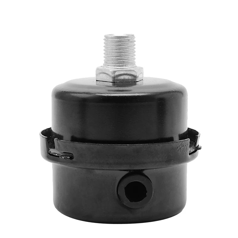 12.5mm 16mm 20mm Air Compressor Parts Metal Air Compressor Intake Filter Noise Muffler Silencer 1/2'' 5/8" 3/4'' Thread M12