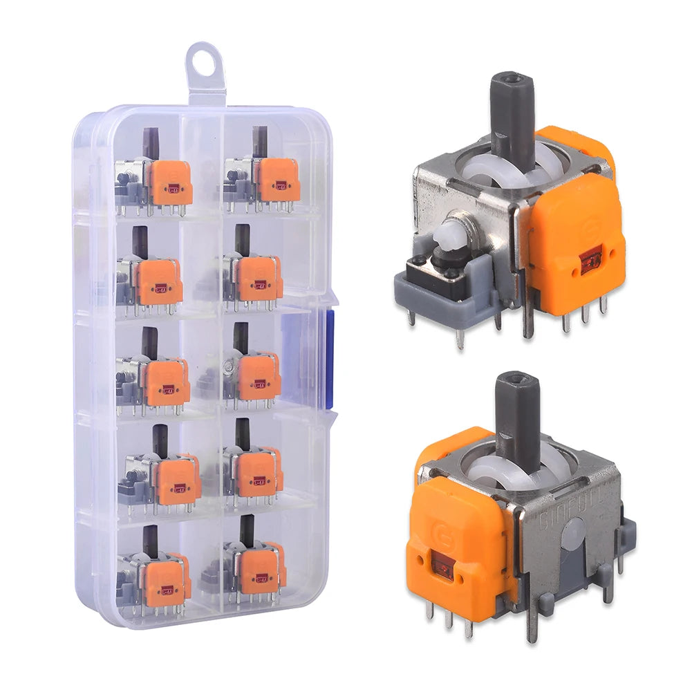 10/20PCS Replacement Hall Effect Joystick 3D Analog Sensor ThumbStick Module Joystick for PS4/PS5/XBox/Switch Controller Repair
