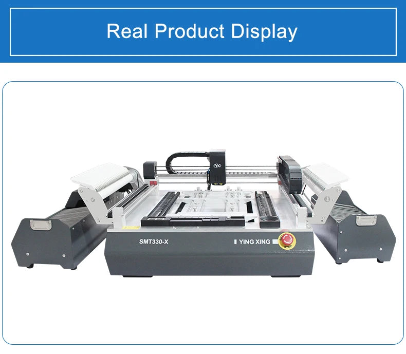 Stock in EU YX HOT SALE Pick and Place Machine SMT330-X with High Precision Mount with Step Servo System