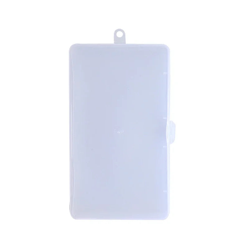 Large-Size Clear Plastic Desk Organizer: Transparent Storage Box with Sorting Function for Student Stationery