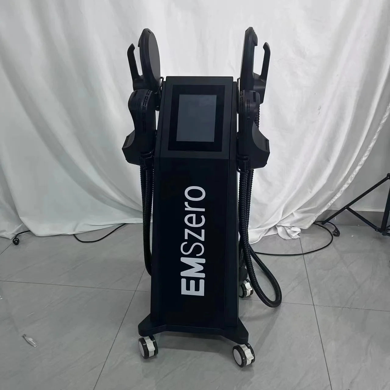 Professional EMSzero RF Machine 2024 EMSzero Body Sculpting Machine 4 Handle Fat Burning EMS Slimming Muscle Stimulator 15 Tes