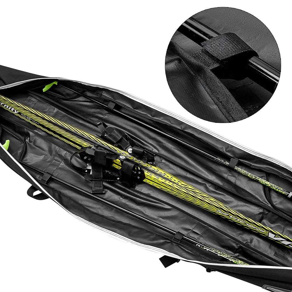 172cm Snow Ski Bags Adjustable Ski and Snowboard Equipment Travel Bag  Handle Waterproof for Snowboard Goggles Gloves
