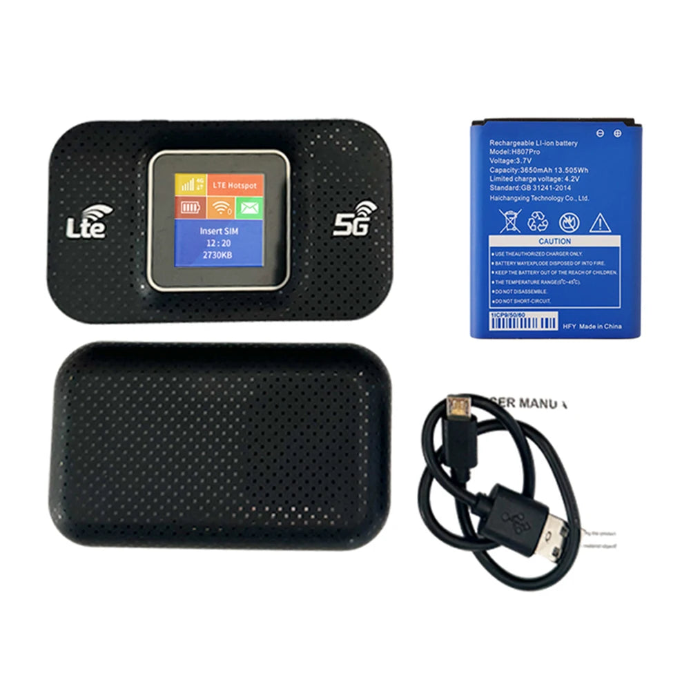 H807 H807 Pro 4G LTE Modem Wireless Wifi Router 150Mbps Mobile WiFi Routers Portable Pocket Mini Wi-Fi Device With Sim Card Slot