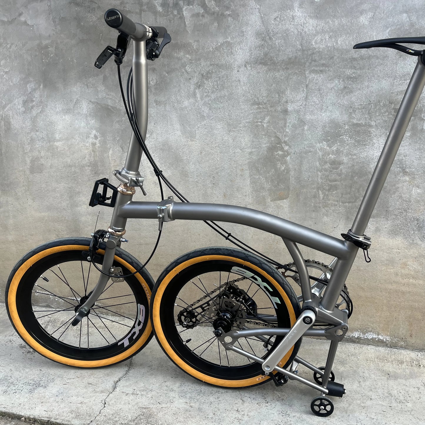 COMEPLAY Full Titanium Tri-fold Bike，Wholesale