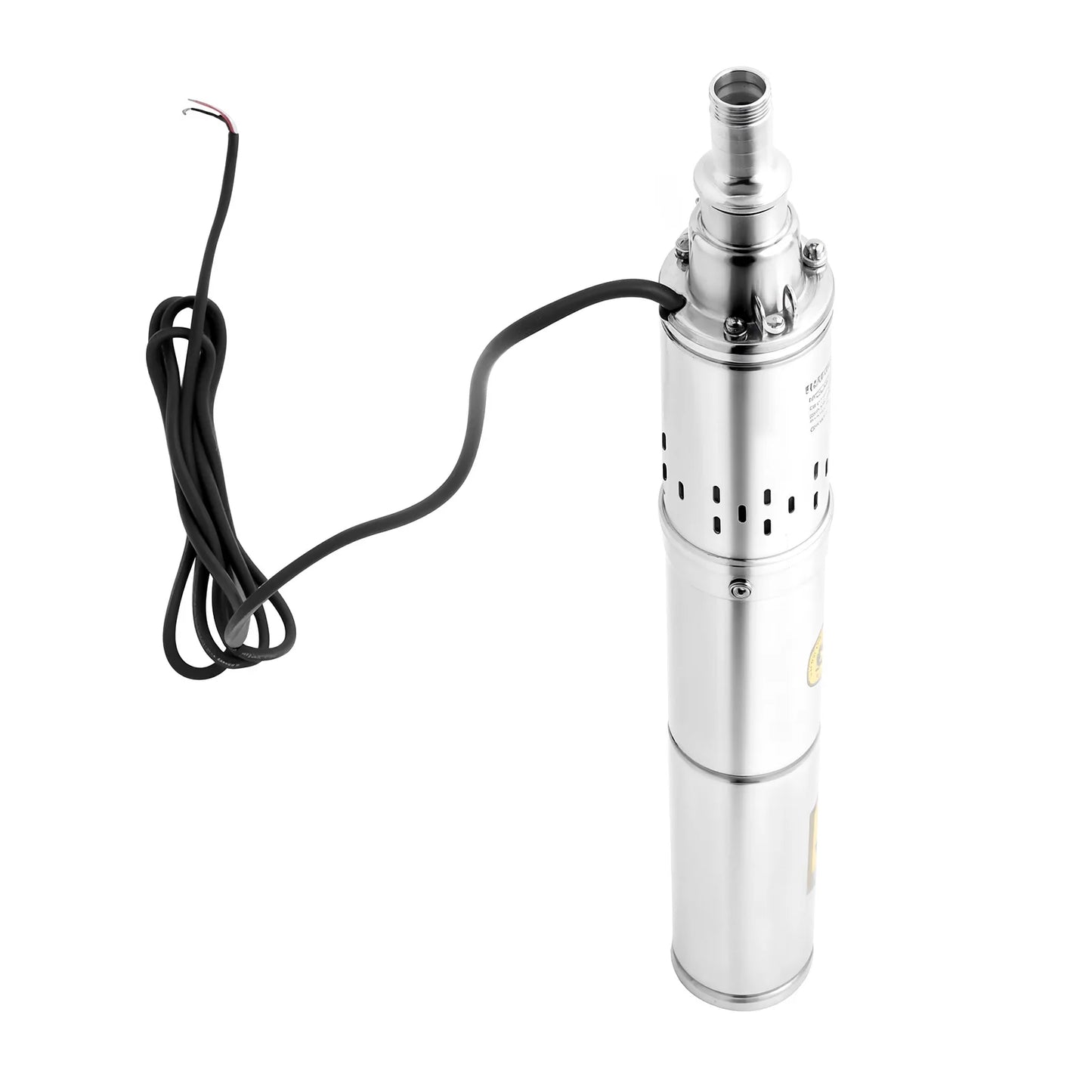370W DC24V Deep Well Pump Stainless Steel Water Pump Large Flow Rate High Head Lift Extracting Water for Irrigation, Landscaping