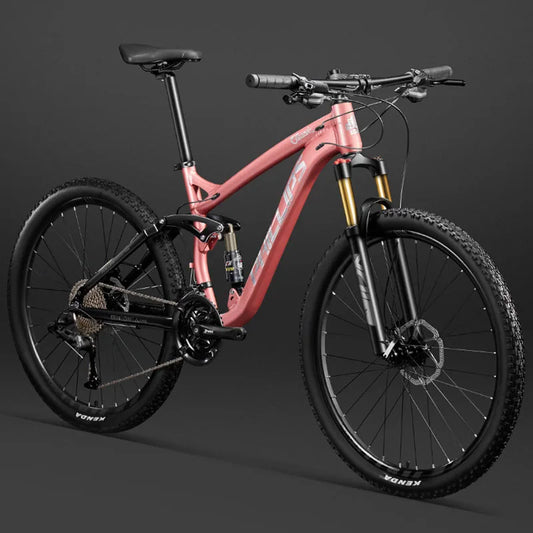 24/26/27.5 inch Mountain Bike Downhill Mountain Bicycle 27/30/33 Speed Soft Tail Full Shock Absorption Bicycle