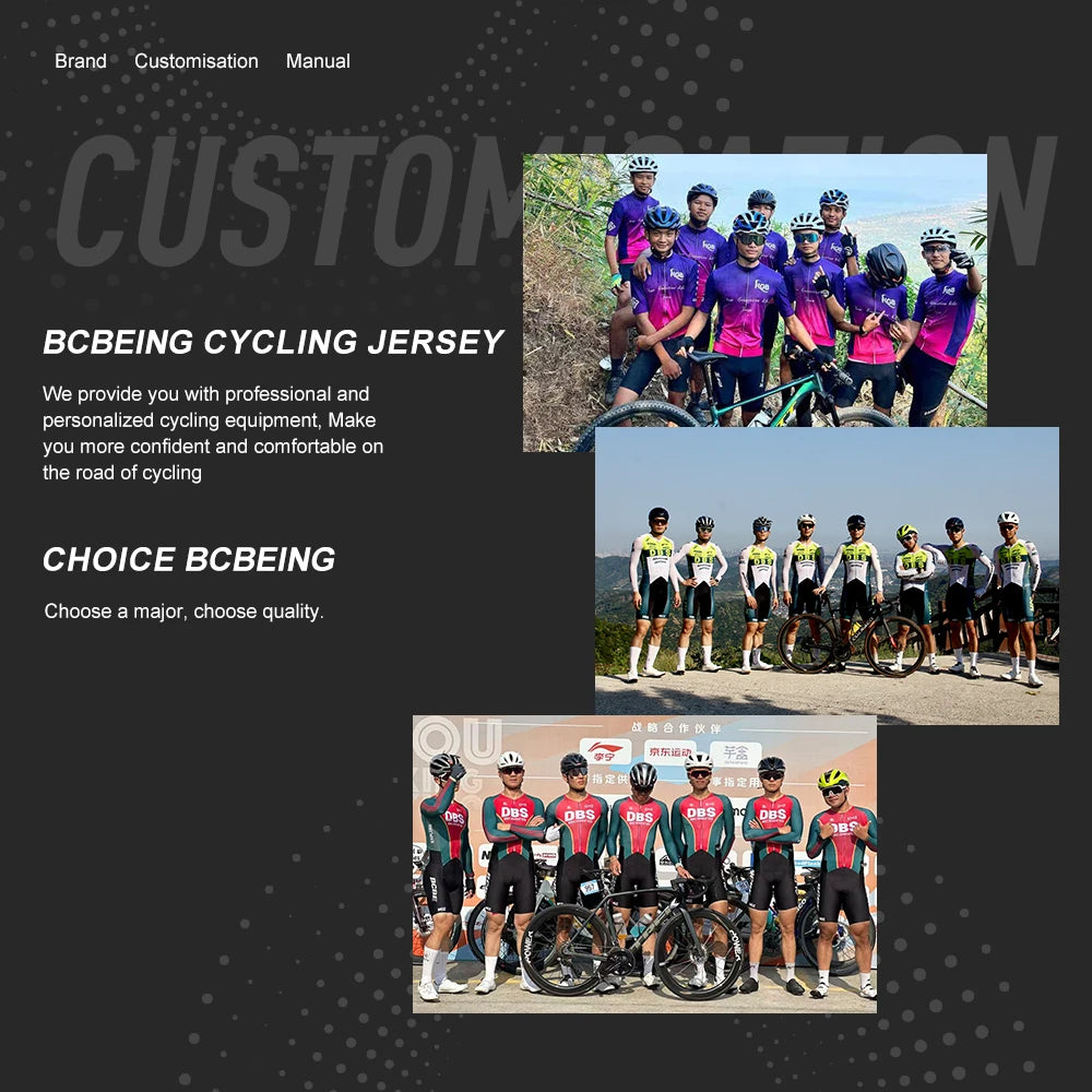 DIY Cycling Jersey Cycling Shorts Cycling Jacket Cycling Socks Cycling Caps DIY Cycling Set