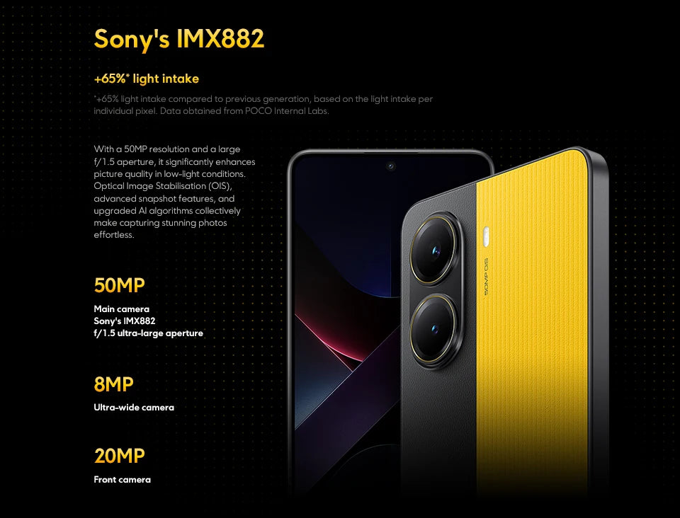 POCO X7 Pro 5G Global Version Mobile Phone 6000mAh 90W HyperCharge 1.5K 120Hz Display IP68 50MP Camera Dimensity 8400-Ultra NFC