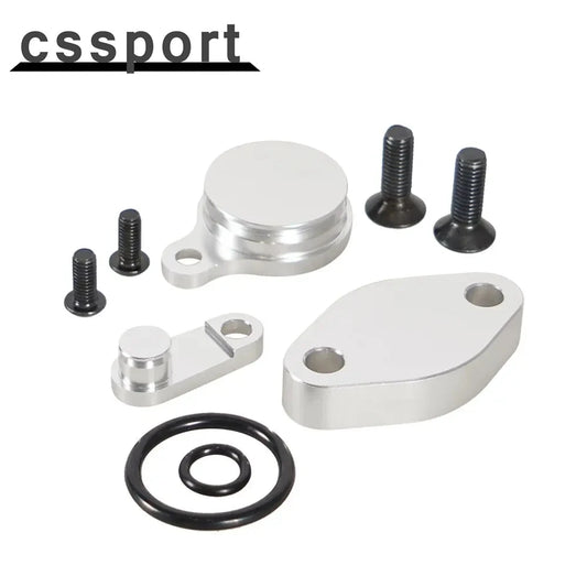 New LS EVAG EGR Engine Valve Block Off Plates Kit Intake Exhaust Manifold Baffle Gasket Set For LS Engine Aluminum Valves Parts