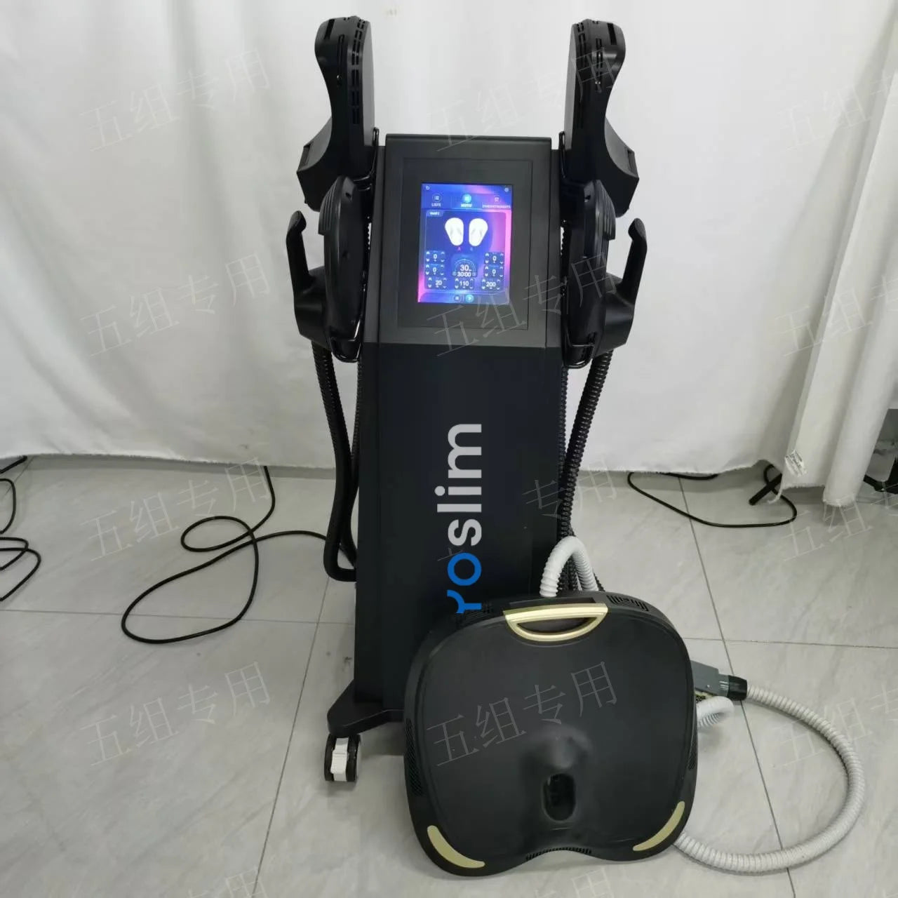 MYOslim 6500W 15T 200HZ EMS Neo RF Body Sculpt Machine Nova HIEMT Muscle Building Fat Burning Weight Loss Muscle Stimulation CE