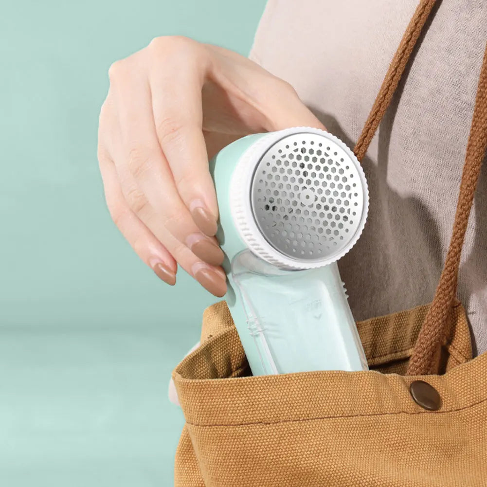 Electric Lint Remover USB Operated Clothes Bobble Fluff Shaver 850mAh Electric Fur Defuzzer Household Cleaning Tool