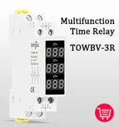 TUYA WIFI Smart Circuit Breaker Power Metering 1P 63A DIN Rail for Smart Home  wireless Remote Control Switch by APP TONGOU