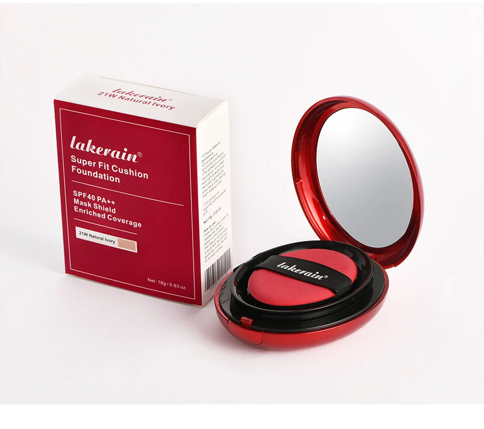 Super Cushion Foundation Waterproof Long-lasting Brighten Foundation Cream Women Base Makeup Face Korean Cosmetics