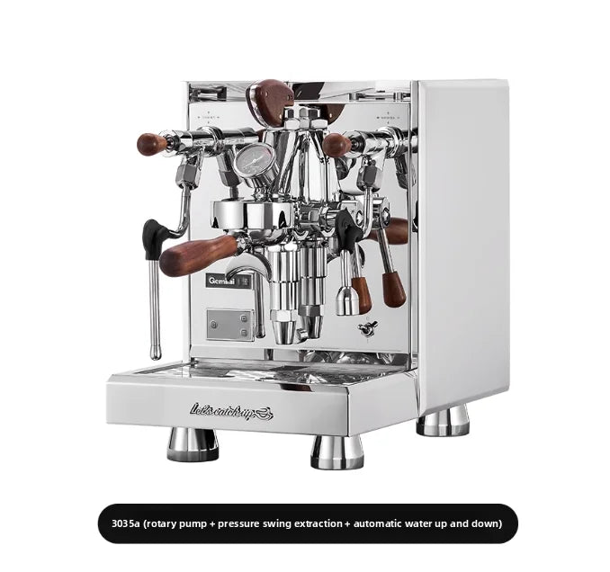 Semi-Automatic Coffee Maker,3035A/B/C Concentration E61 Brewing Head, Semi-automatic Dual Boiler 15 Bar Vibration Pump