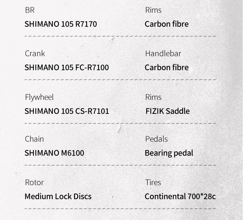SAVA NEW Blade SLR7 C60 Carbon Fiber Road Bike, 700C Adult DI2 Bike, with SHIMANO 105 Di2 R7170 Components, Full Carbon Racing