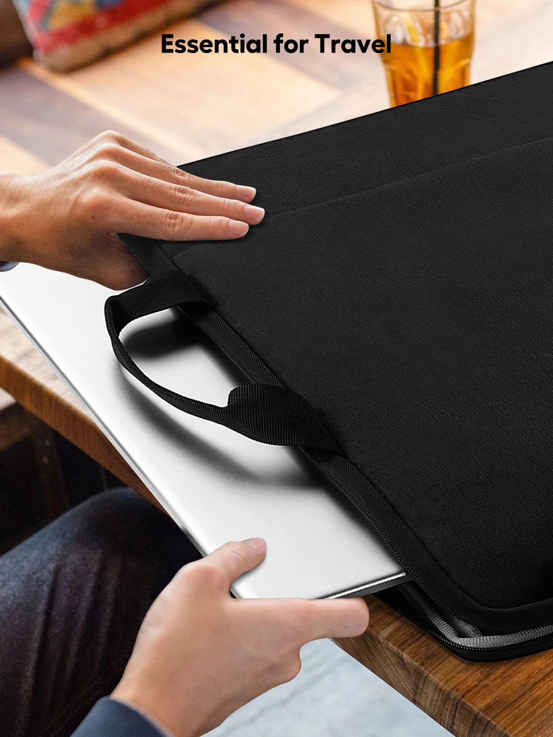 EVICIV 22 inch Laptop Sleeve Case Storage Bag Portable Computer Cover Bag with Pocket Zipper for 22" Monitor Laptop Notebook