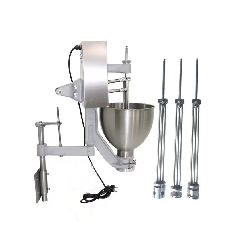 1 set Manual or electric arm for Sweet donut ring with 3 molds Professional Donut Making Machine