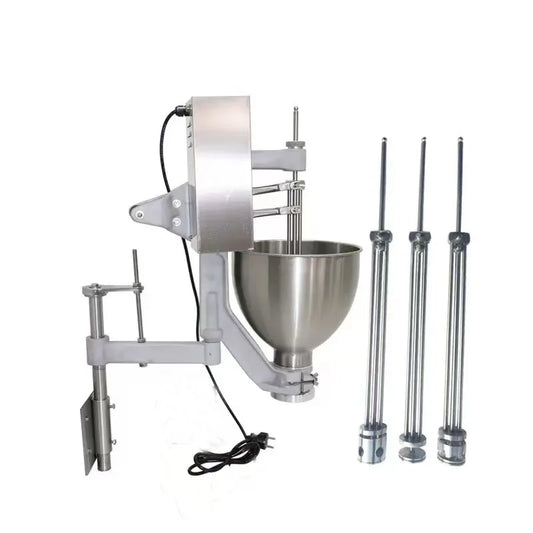 1 set Manual or electric arm for Sweet donut ring with 3 molds Professional Donut Making Machine