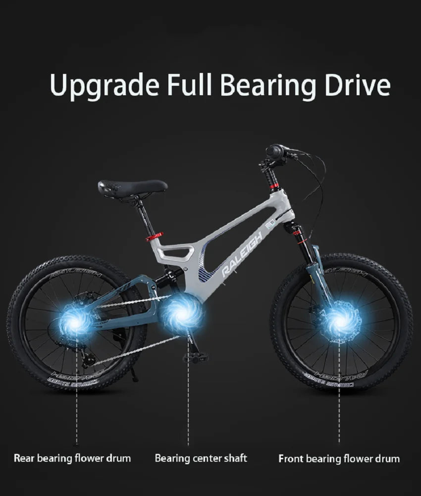 Magnesium Alloy Mountain Bike for Kids, 20 ", 22", for Big Kids, Boys and Girls