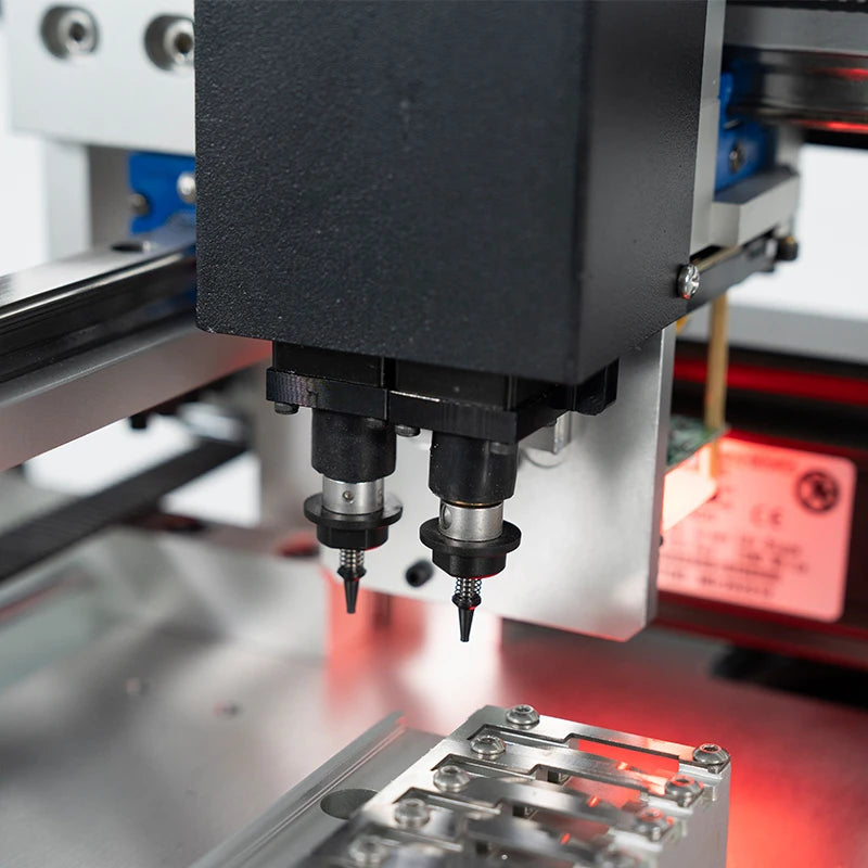 Stock in EU Full Automatic Desktop SMD Pick and Place Machine Flying Vision Precision Camera For SMT Led Production Line