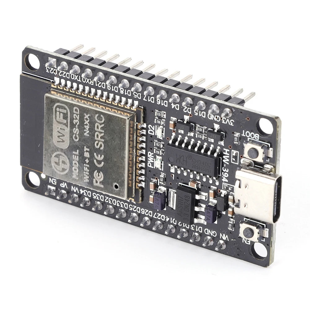 1-10PCS ESP32 WROOM-32 Development Board ESP32 TYPE-C CH340C WiFi+Bluetooth-compatible Module for IOT Development Board 32MBIT ﻿